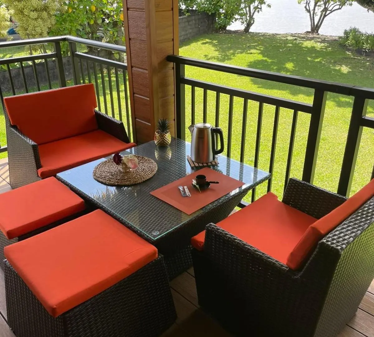 הוילה Bungalow Fare Miti Vairao